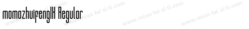 momozhuifengIX Regular字体转换